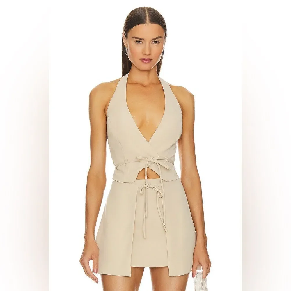 NWT Lovers & Friends Abbey Top in Nude Neutral